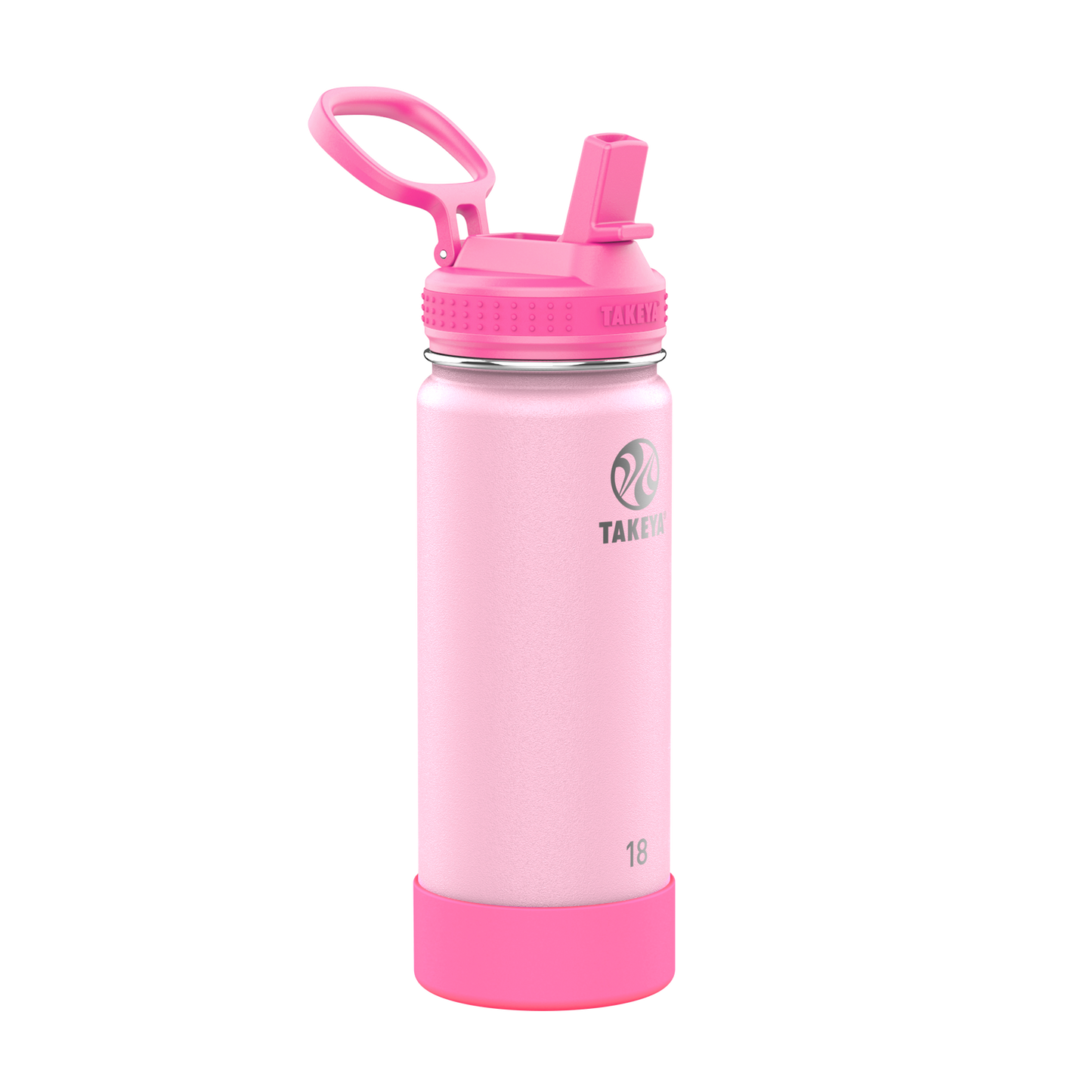 actives-kids-glow-in-the-dark-water-bottle-with-straw-lid-w6 51076-Actives-Kids-Straw-18-GID-SummerGlowPink-angle.png