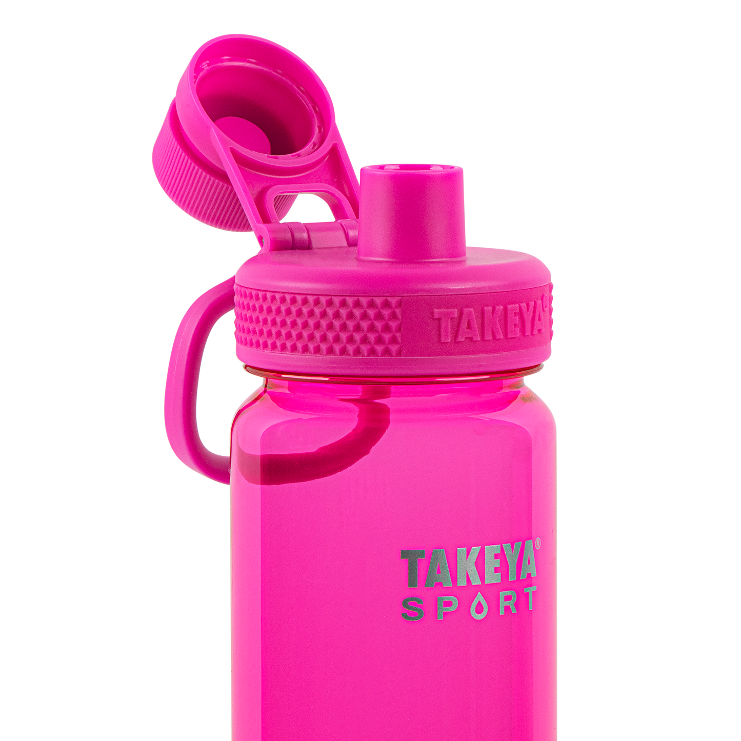 tritan-sport-water-bottle-with-spout-lid-u9 51671-TKS-Tritan-Spout-24-PinkSweep-openlid.png