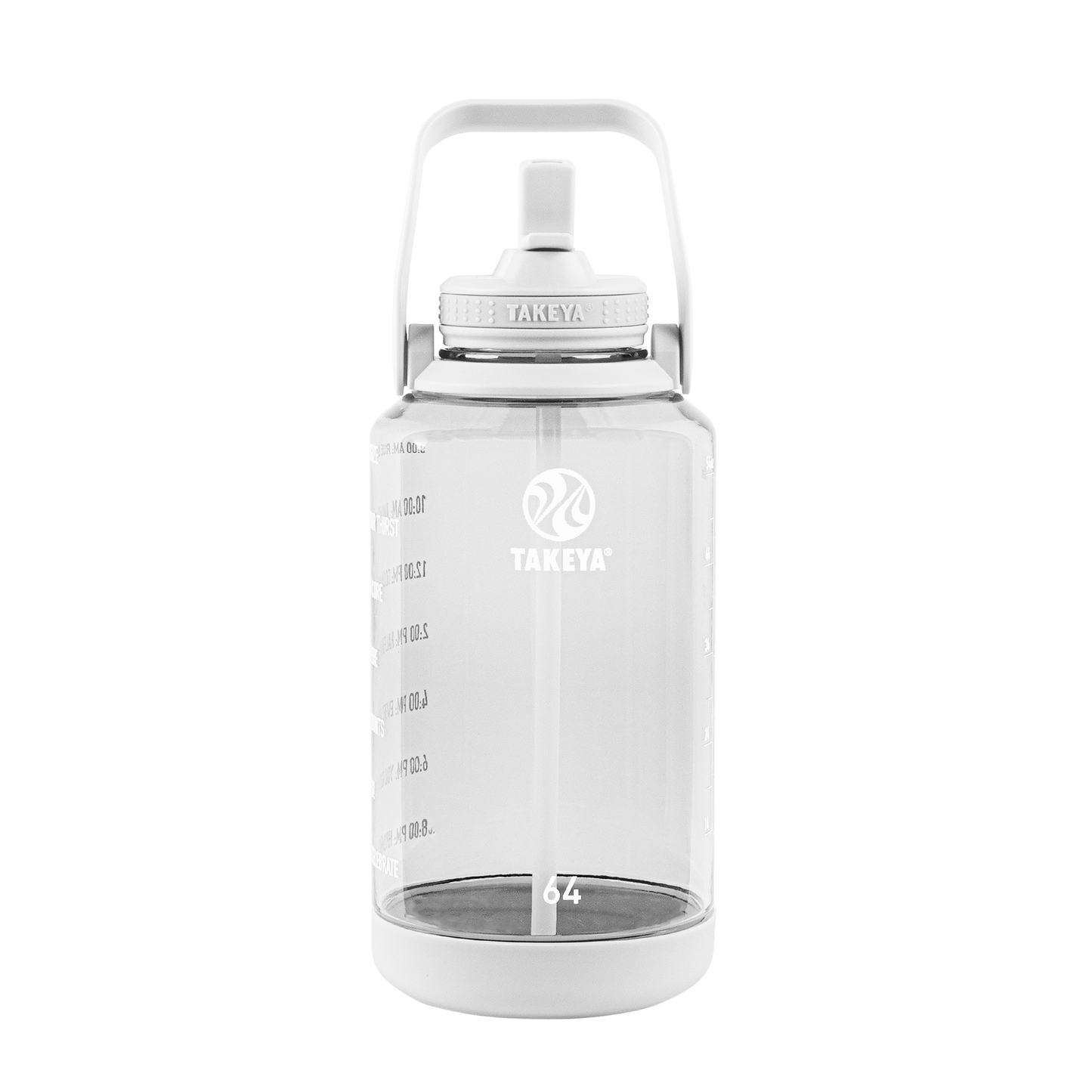 tritan-motivational-water-bottle-with-straw-lid-c8 54142-Tritan-Straw-Motivational-64-WhiteCloud-front.png
