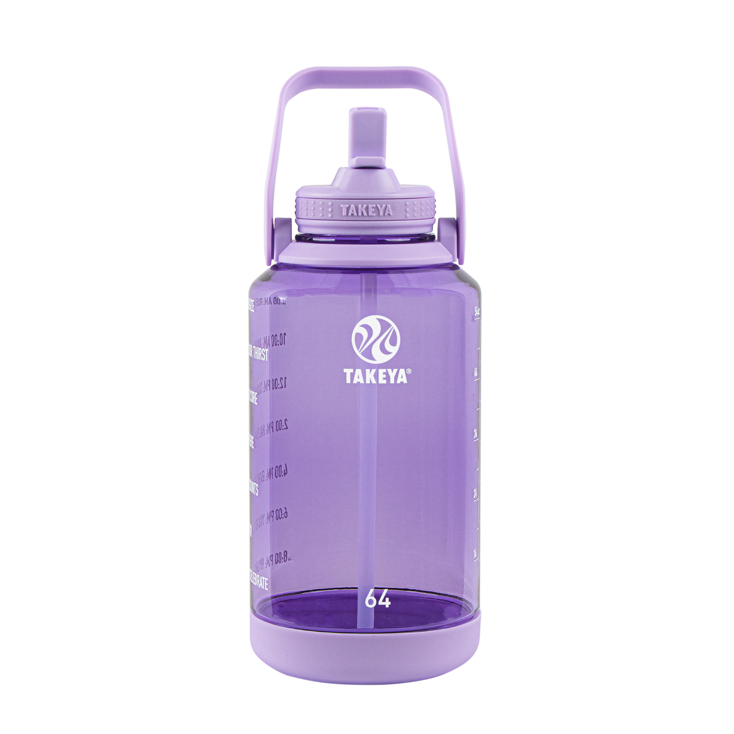 tritan-motivational-water-bottle-with-straw-lid-c8 54144-Tritan-Straw-Motivational-64-VivacityPurple-front.png