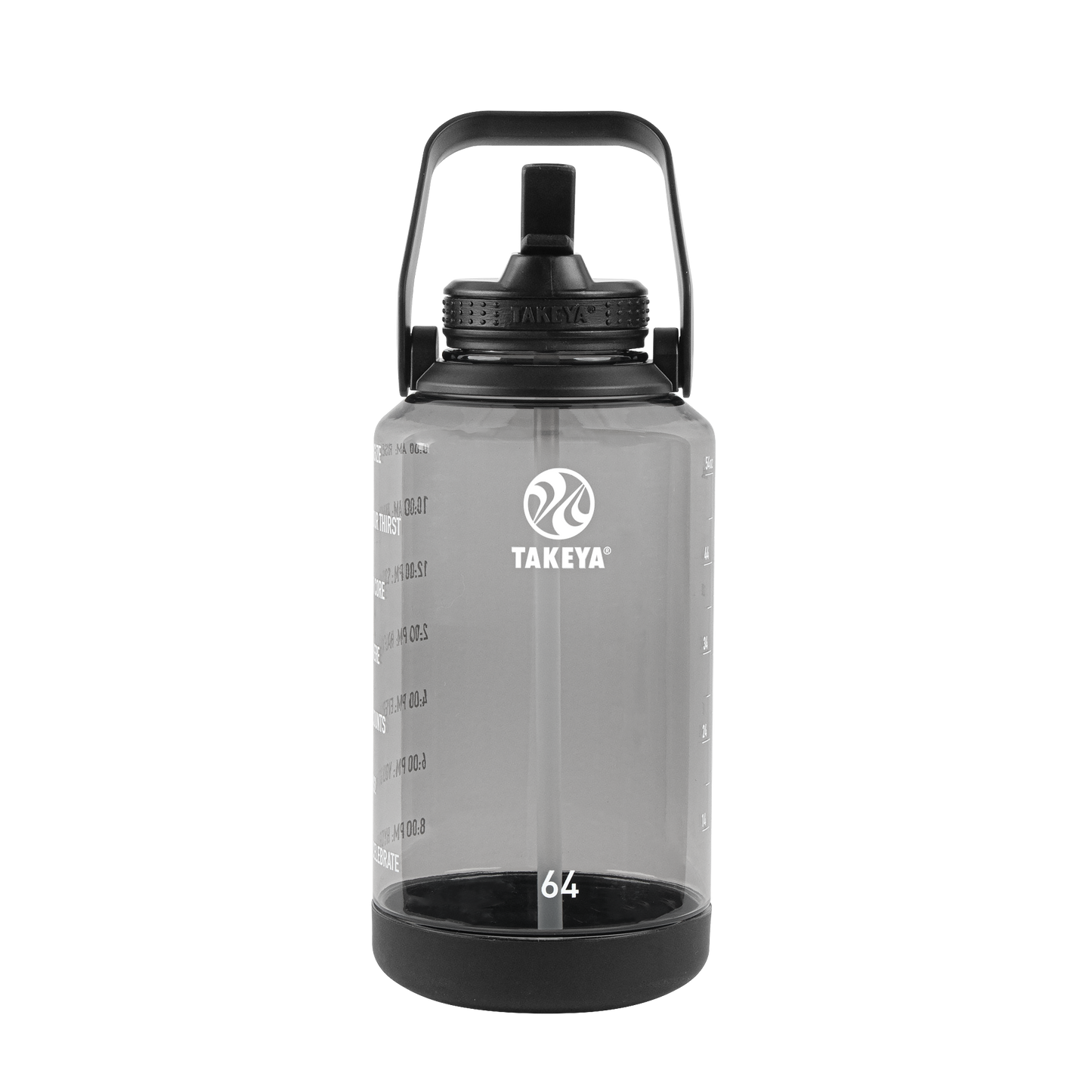 tritan-motivational-water-bottle-with-straw-lid-c8 54145-Tritan-Straw-Motivational-64-StormyBlack-front.png