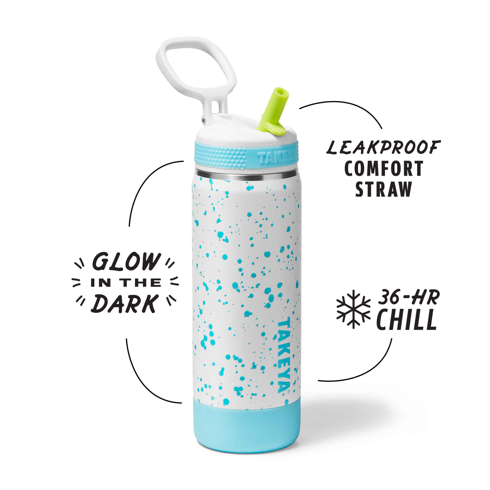 glow-in-the-dark-sport-kids-water-bottle-confetti-with-straw-lid-u3 TKS_SP25_CoreKidsGIDConfetti_StwBtl_CloudGlow_18oz_51368_v2_sRGB_SHD-Callout.png